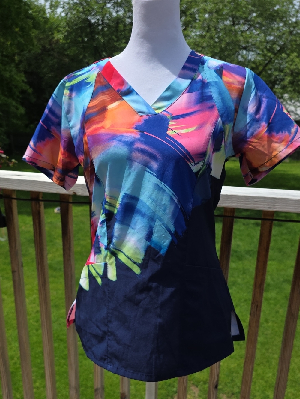 Barco One Polyester Scrub Top XS